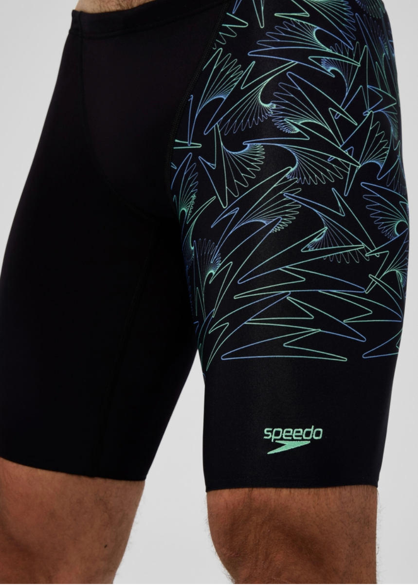 Speedo Men's Hyperboom Splice V-Cut Jammer Swimsuit Swimming Costume Shorts BNWT