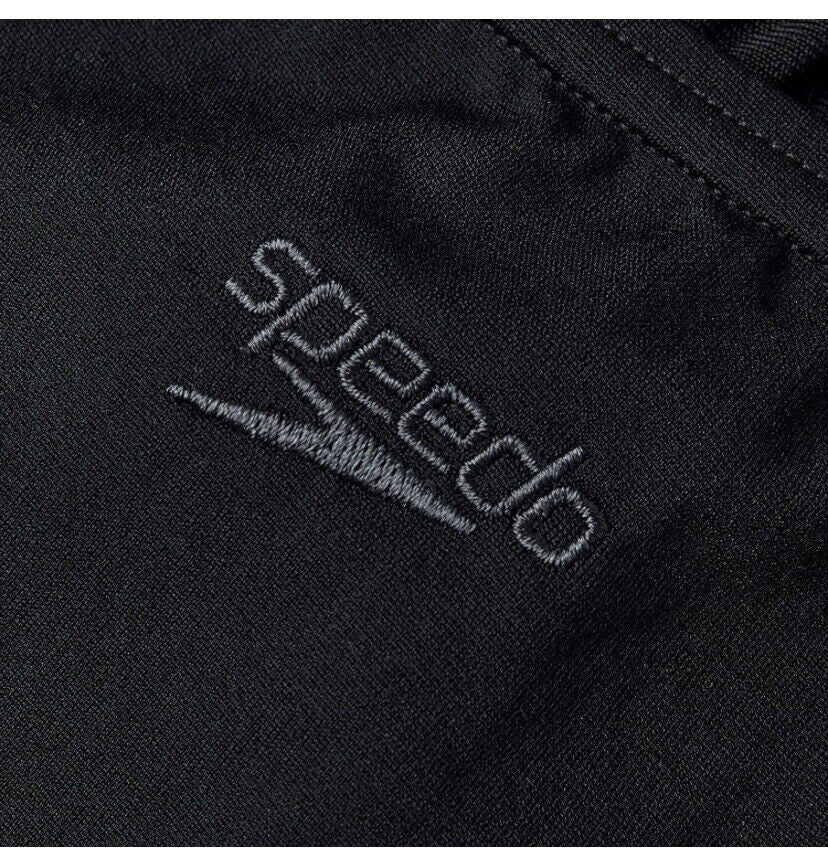 Speedo ECO Endurance+ Medalist Girls Junior Swimsuit Swimming Costume Black BNWT