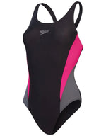 Speedo Women's Colourblock 2.0 Muscleback Swimsuit Swimming Costume 2025 BNWT