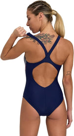 Arena Women's Modular V Back One Piece Swimsuit Swimming Costume BNWT