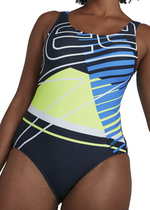Speedo Women's Core U-Back Placement Swimsuit Swimming Costume BNWT