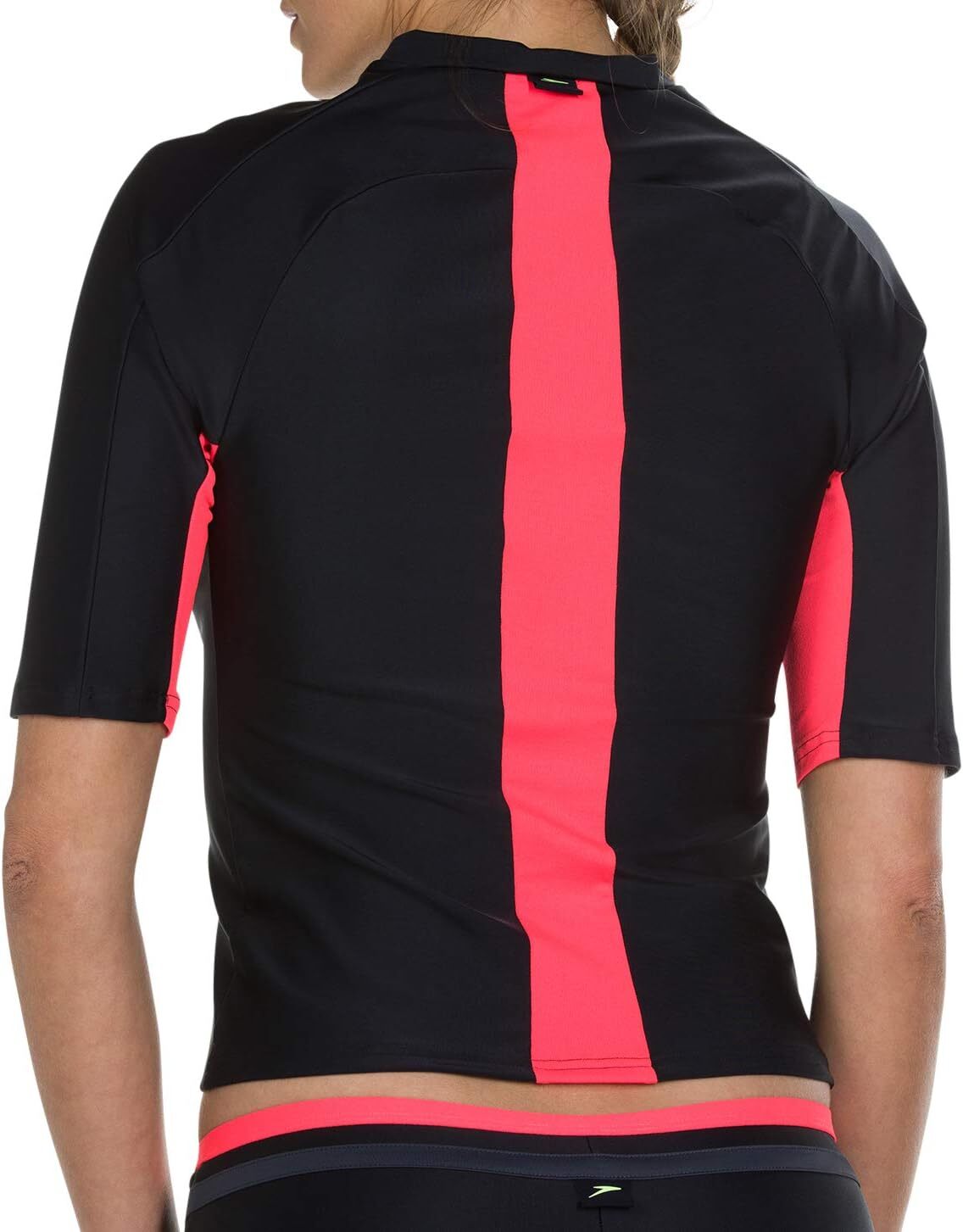 Speedo Women's Short Sleeved Hydractive Rash Top Swimsuit Swimming Costume BNWT