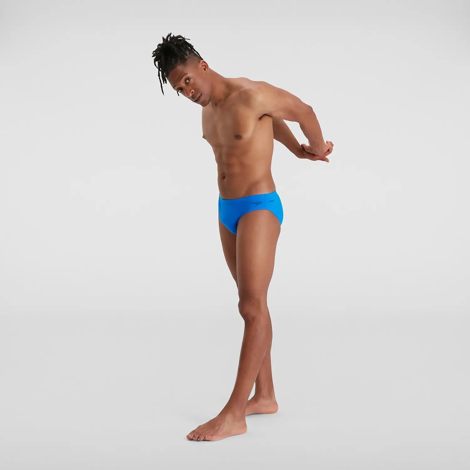 Speedo Men's Eco Endurance+ 7cm Brief Swimming Costume Swimsuit Blue BNWT