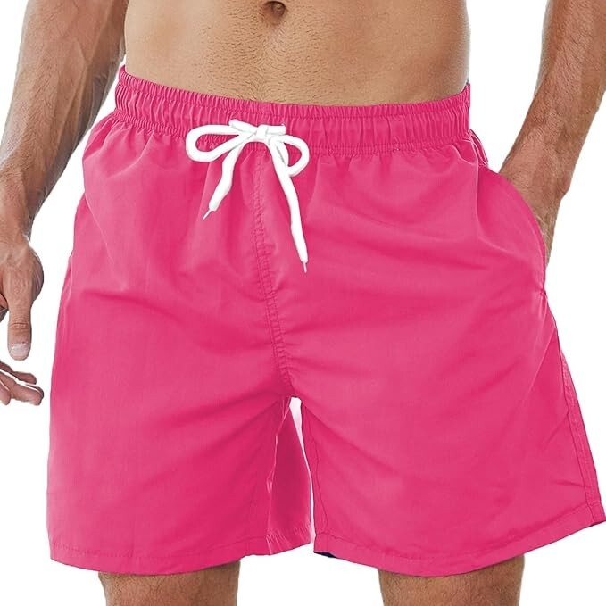 Amazon Essentials Men's 7” Quick Dry Swim Shorts Trunks Swimsuit Swimming BNWT
