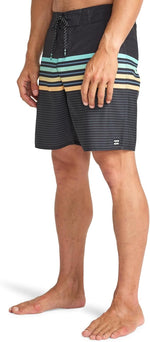 Quiksilver Men's Fade OG 18" Board Shorts Swim Swimming Costume Black BNWT