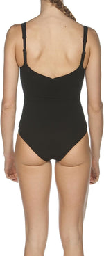 Arena Women's Vertigo One Piece Low C Cup Bodylift Swimsuit Swimming Costume New