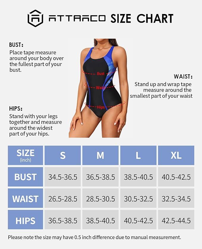 CharmLeaks Women's Padded Colour Block Racerback Swimsuit Swimming Costume BNWT