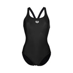 Arena Women's Dynamo One Piece R Swimsuit Swimming Costume Swimwear Black BNWT