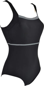 Splash About Soaked Women’s Ladies' Swimsuit Swimming Costume Monochrome BNWT