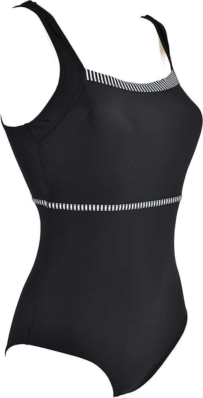 Splash About Soaked Women’s Ladies' Swimsuit Swimming Costume Monochrome BNWT