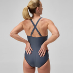 Speedo Women's Shaping V-Neck Swimsuit Swimming Costume BNWT