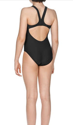 Arena Girl's Dynamo Junior One Piece Swimsuit Swimming Costume Black BNWT