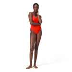 Speedo Women's Colourblock Racerback Swimsuit Swimming Costume Swimwear BNWT