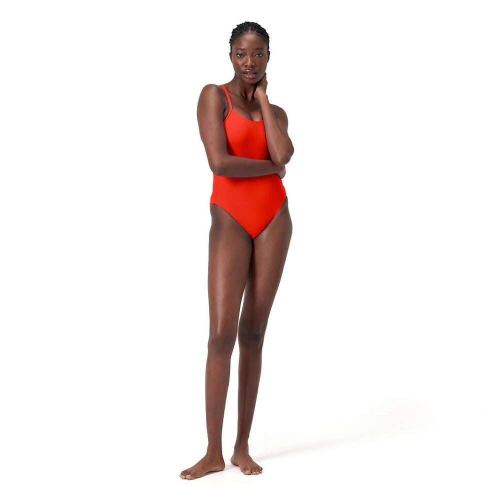 Speedo Women's Colourblock Racerback Swimsuit Swimming Costume Swimwear BNWT