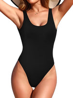 Shekini Women's High Cut Low Back Swimsuit Swimming Costume Swimwear BNWT