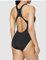 Speedo Women's Endurance+ Medalist Swimsuit Swimming Costume Black BNWT