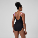 Speedo Women's Lunalustre Body Shaping Printed Swimsuit Swimming Costume BNWT