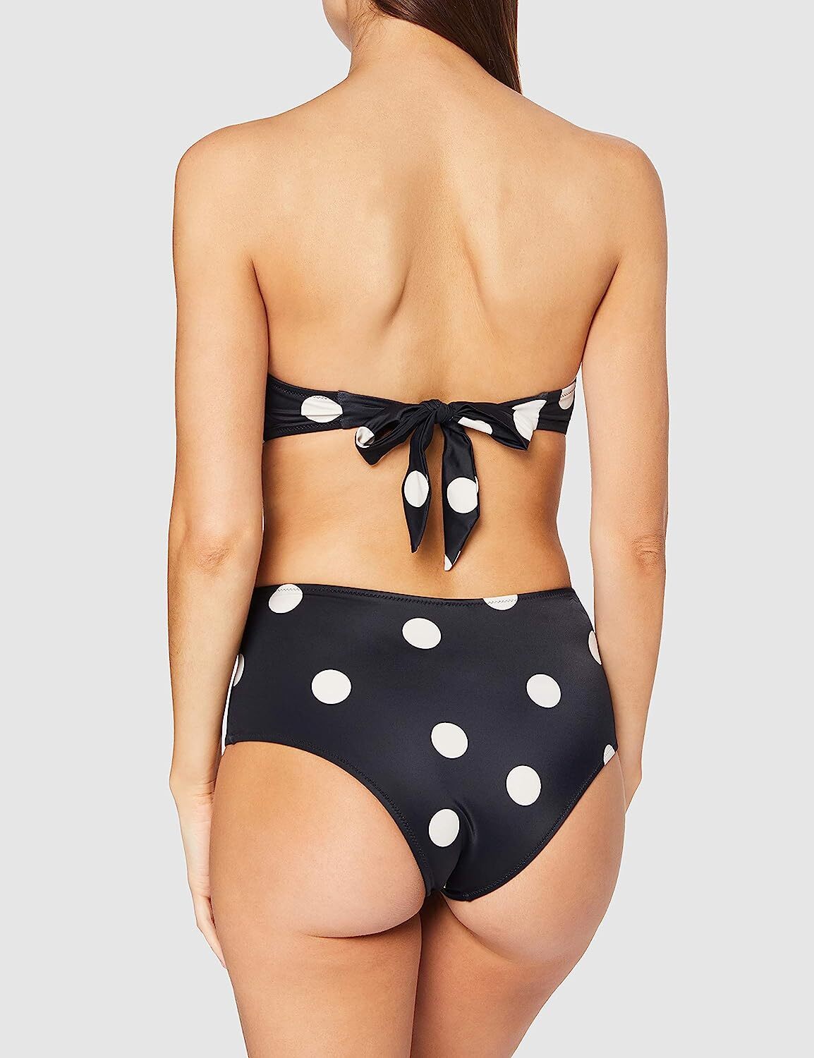 Iris & Lilly Women's Padded Bandeau Bikini Swimsuit Swimming Costume BNWT