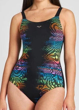 Arena Women's Bodylift Valeria U Back Swimsuit Swimming Costume BNWT