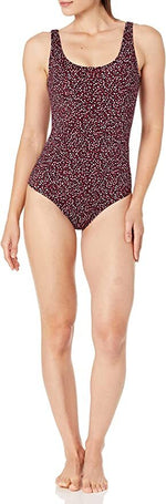 Amazon Essentials Women's One Piece Coverage Swimsuit Swimming Costume BNWT