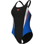 Arena Women's W Threefold V Back One Piece Swimsuit Swimming Costume BNWT