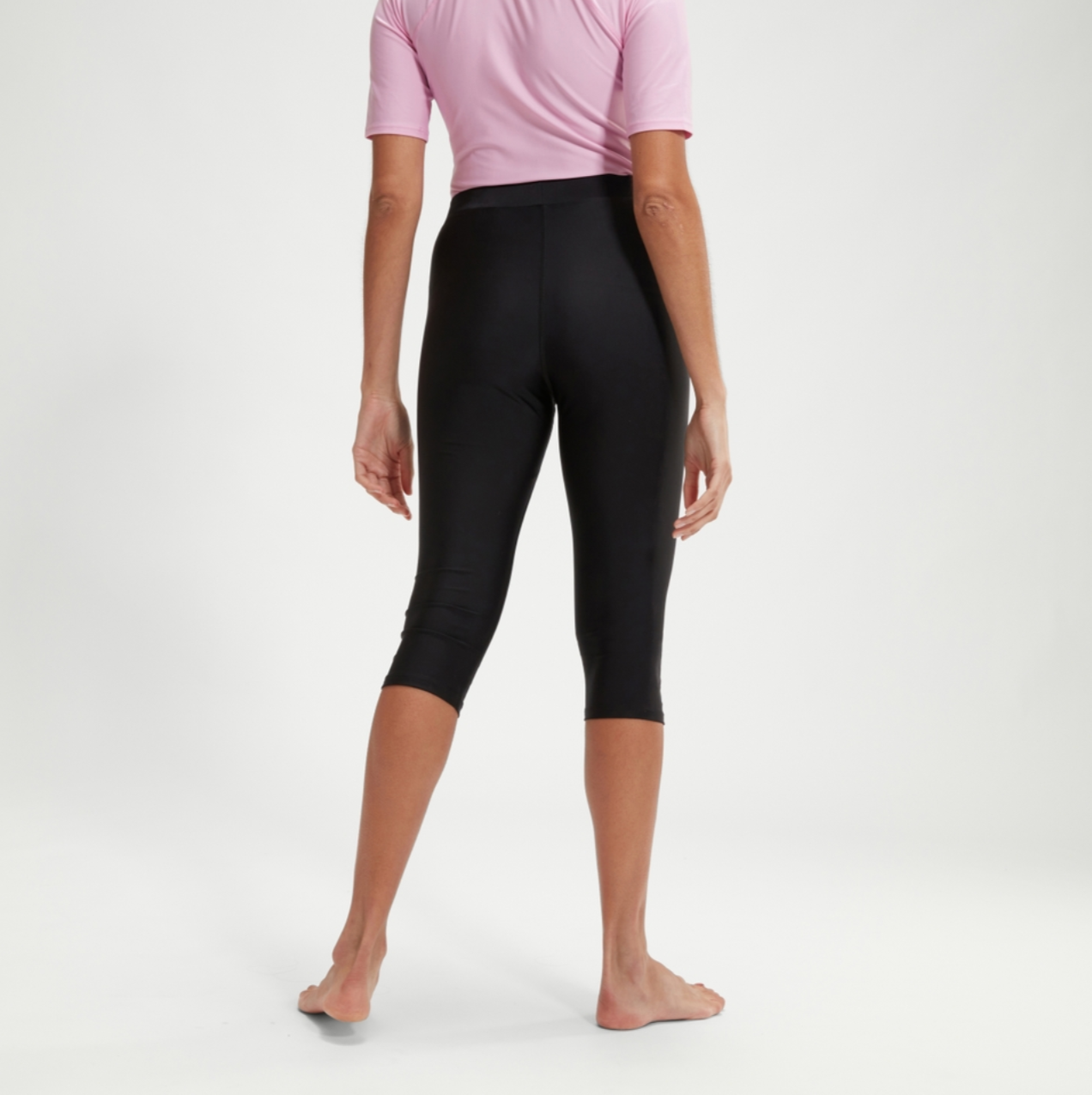 Speedo Women's Essential 3/4 Swim Pant Legging Bottoms Swimsuit Swimming BNWT