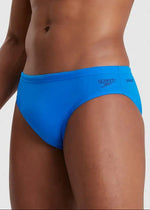 Speedo Men's Eco Endurance+ 7cm Brief Swimming Costume Swimsuit Blue BNWT