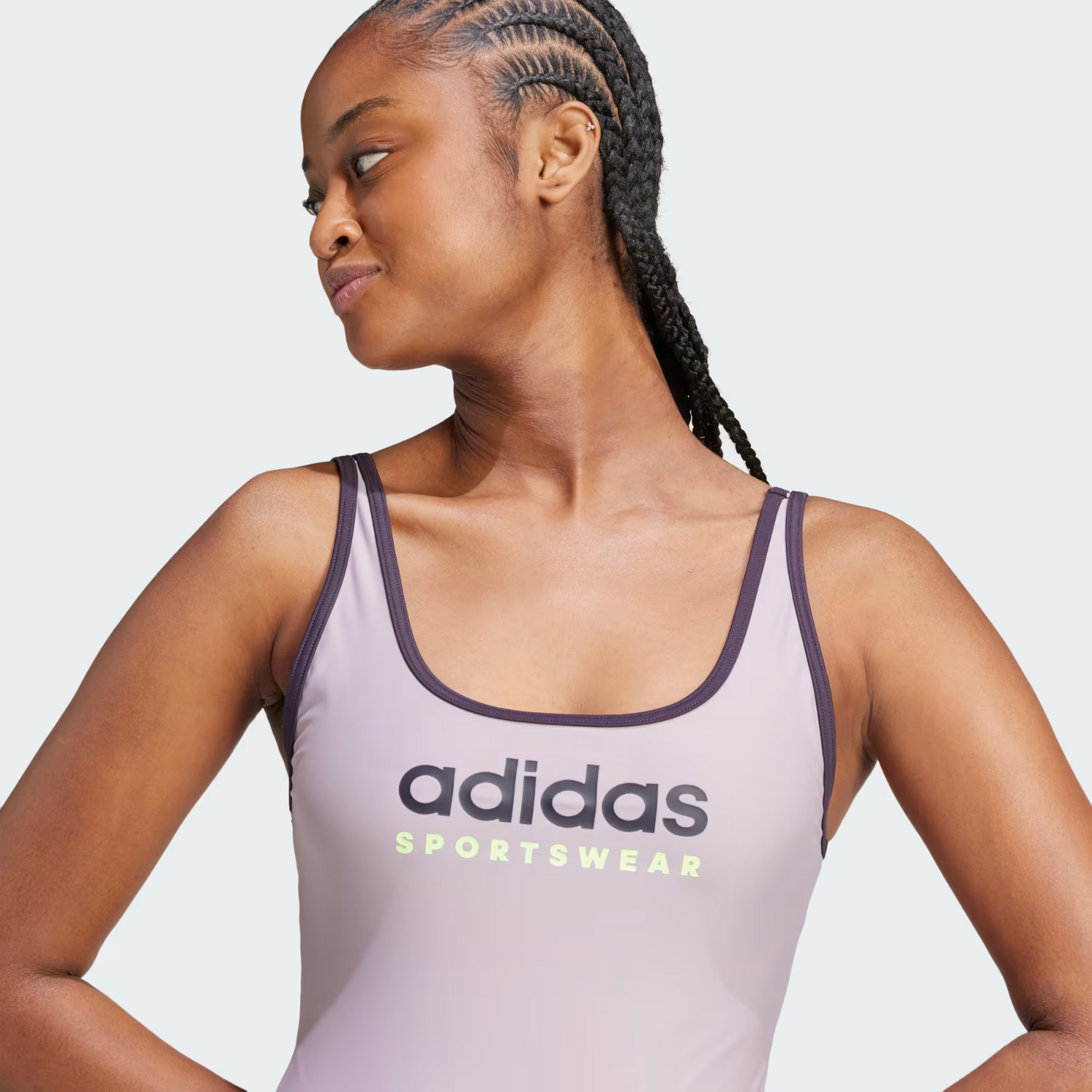Adidas Women's Sportswear U-Back Swimsuit Swimming Costume IL7254 BNWT