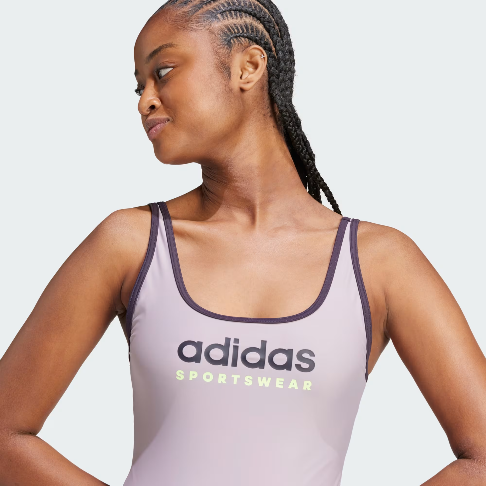 Adidas Women's Sportswear U-Back Swimsuit Swimming Costume IL7254 BNWT