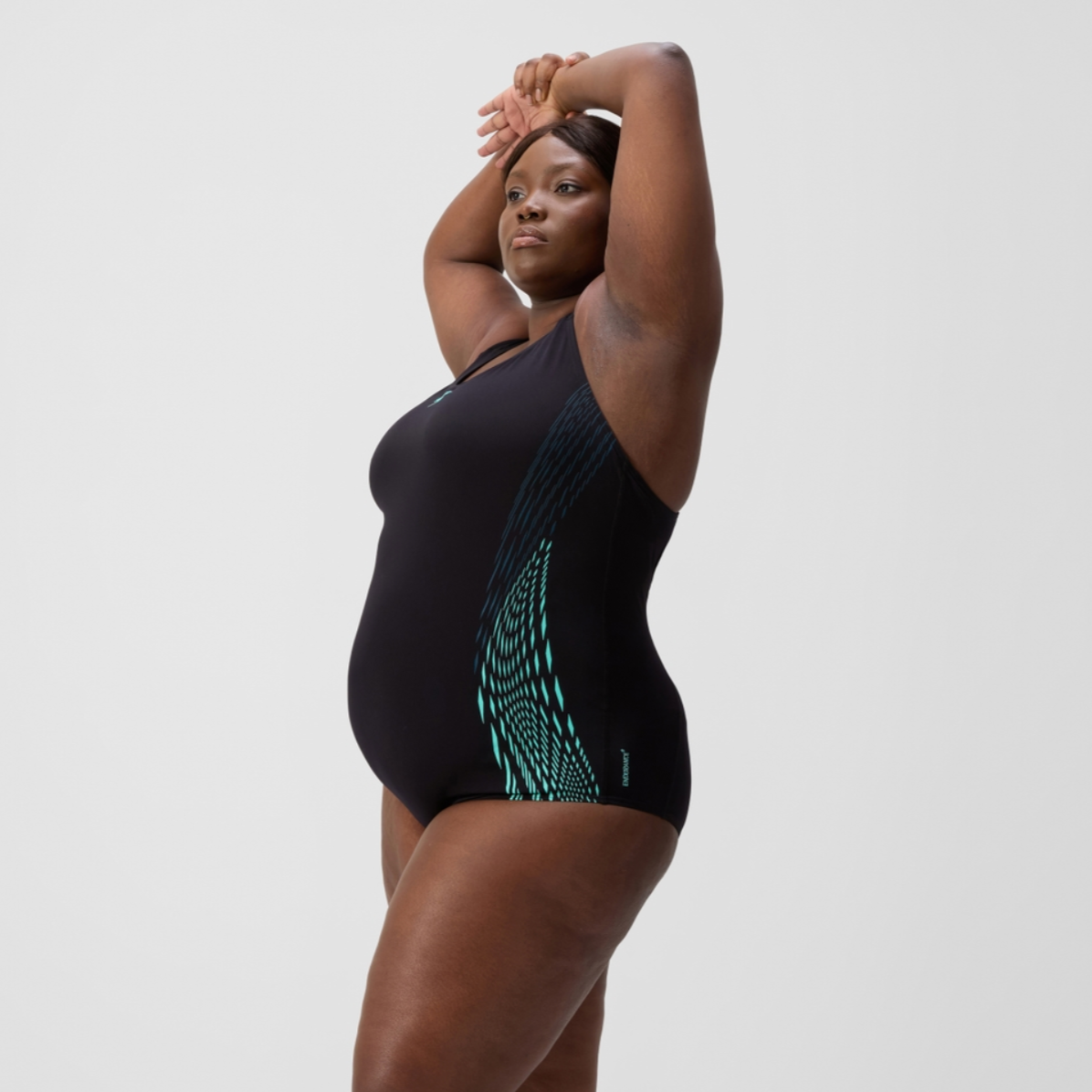 Speedo Women's Placement Medalist Swimsuit Swimming Costume Plus Size BNWT