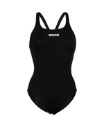 Arena Women's Team Swim Pro Solid Swimsuit Swimming Costume Girls Black BNWT