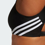 Adidas Women's 3 Bars Stripe Bikini Swimsuit Swimming Costume IB5985 BNWT