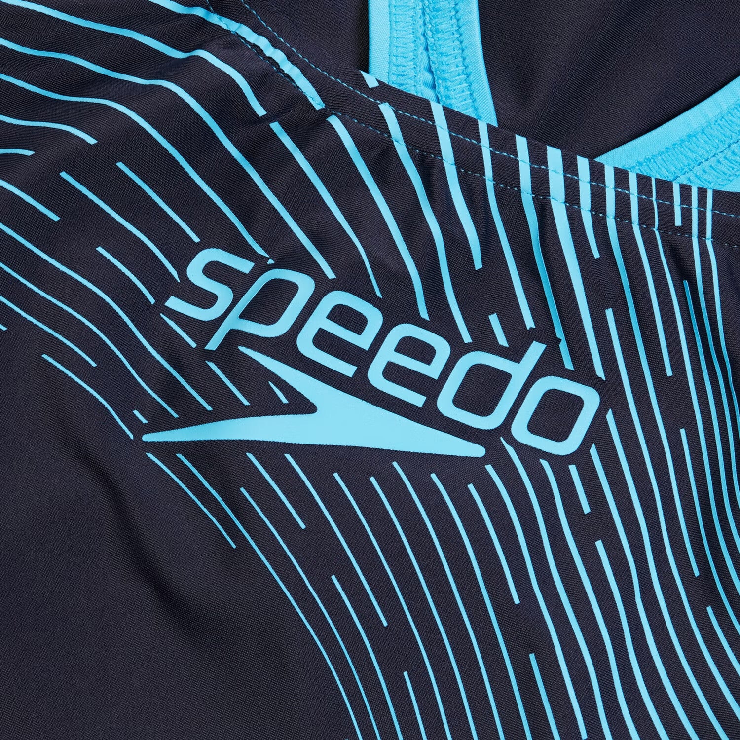Speedo Women’s Medley Logo Medalist Swimsuit Swimming Costume Navy Blue BNWT