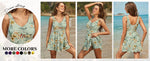 Shekini Women's V-Neck Swim Dress Swimsuit Swimming Costume Ruched Skirt BNWT