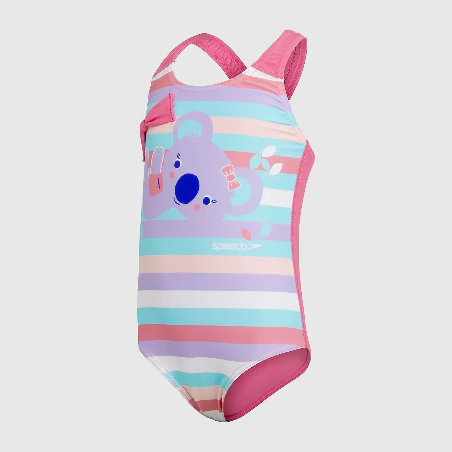 Speedo Girl's Koko Koala Crossback Swimsuit Swimming Costume Toddler Baby BNWT
