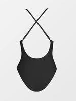 Cupshe Women's Deep V Neck Criss Cross Back Swimsuit Swimming Costume BNWT