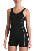 Nike Women's Hydrastrong Solid Legsuit Swimming Costume Swimsuit BNWT