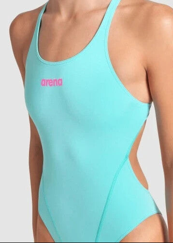 Arena Women's Team Swim Tech Solid Swimsuit Swimming Costume Girls Swimwear BNWT