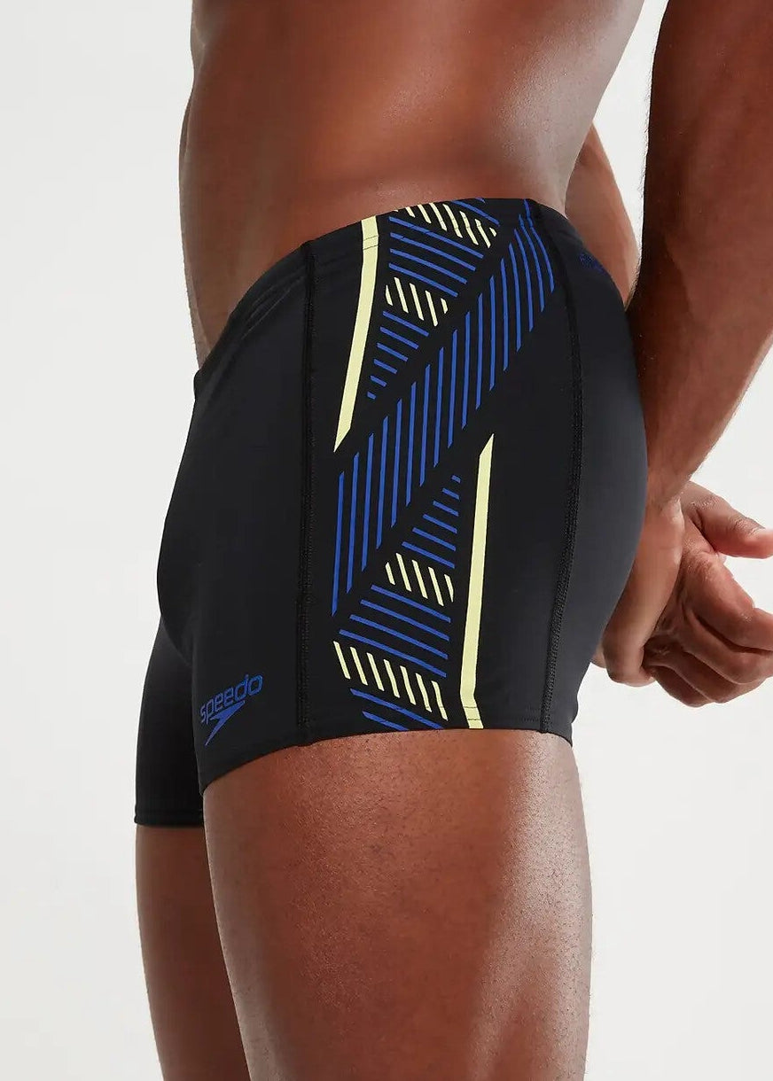 Speedo Men's Tech Panel AquaShorts Swimsuit Swimming Costume Aquashort BNWT