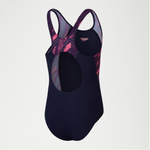 Speedo Girl's Hyperboom Splice Muscleback Swimsuit Swimming Costume Junior BNWT