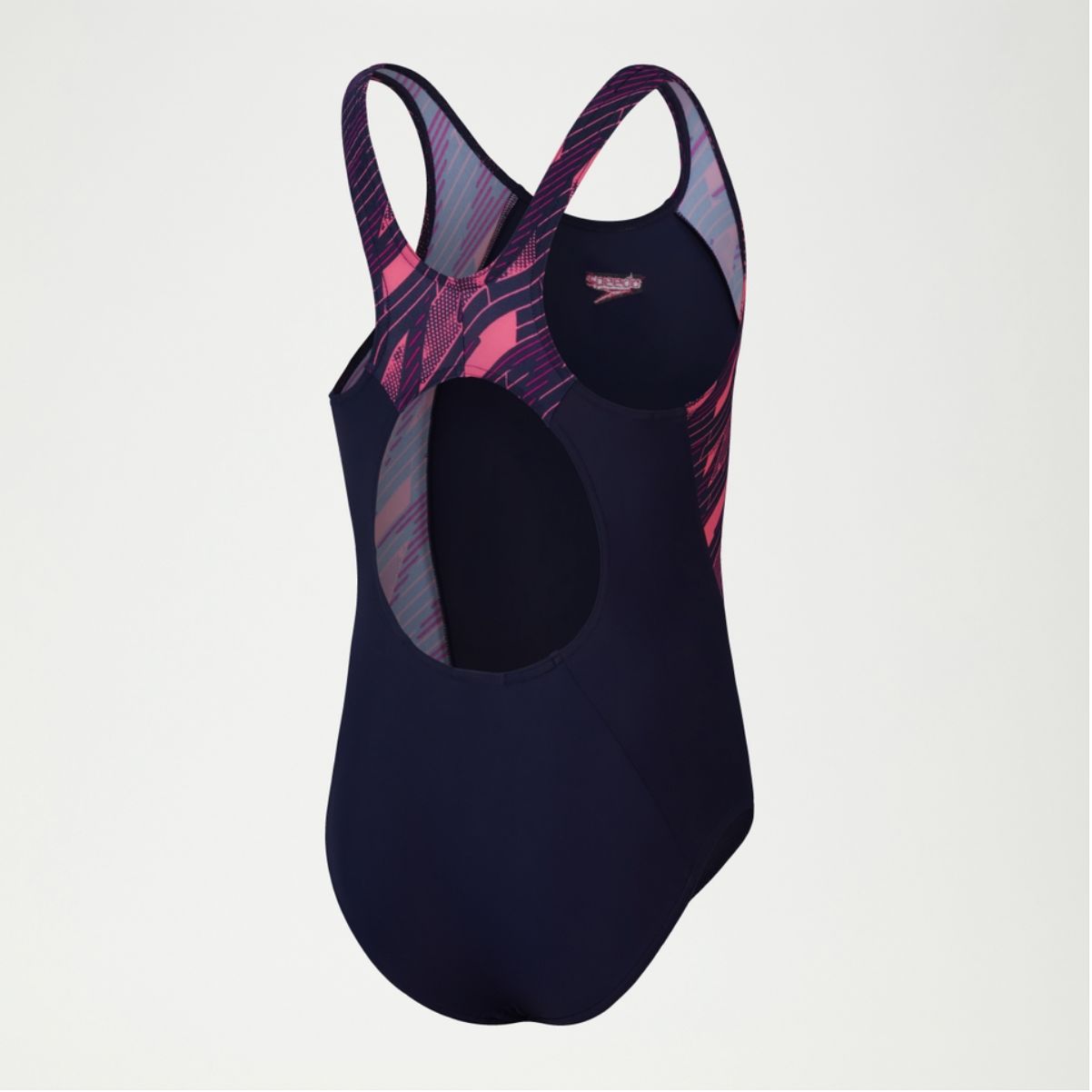Speedo Girl's Hyperboom Splice Muscleback Swimsuit Swimming Costume Junior BNWT