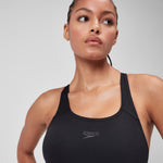 Speedo Women's Eco Endurance+ Legsuit Swimsuit Swimming Costume Black BNWT