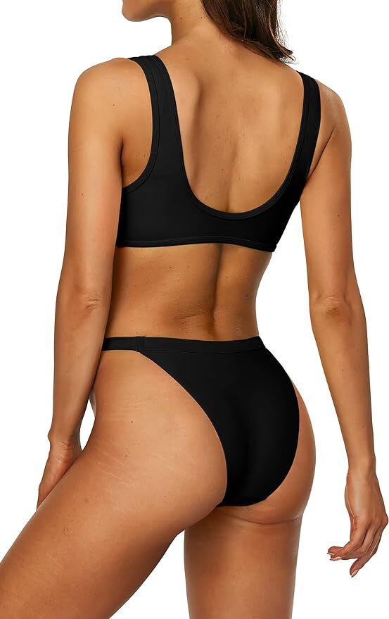 Attraco Women's Padded Bikini Two Piece Swimsuit Swimming Costume BNWT