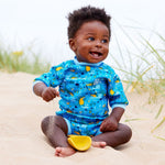 Splash About Baby & Toddler Happy Nappy Wetsuit Incorporated Swim Nappy BNWT