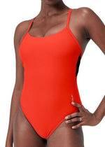 Speedo Women's Colourblock Racerback Swimsuit Swimming Costume Swimwear BNWT