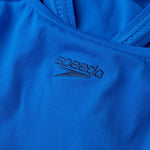 Speedo Women's Eco Endurance+ Medalist Swimsuit Swimming Costume Blue BNWT