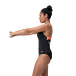 Speedo Women's Flex Band Swimsuit with Swim Bra Swimming Costume BNWT