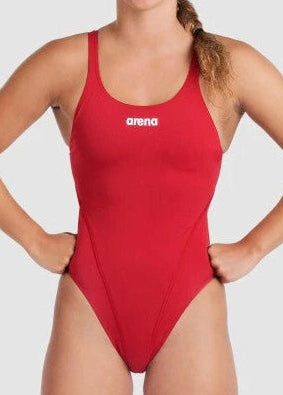Arena Women's Team Swim Tech Solid Swimsuit Swimming Costume BNWT