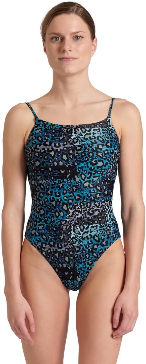 Arena Women's Water Print Swimsuit Swimming Costume Swimwear BNWT