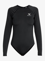 Roxy Women's One Piece Rash Bodysuit Long Sleeved Back Zip Swimsuit UPF50 BNWT